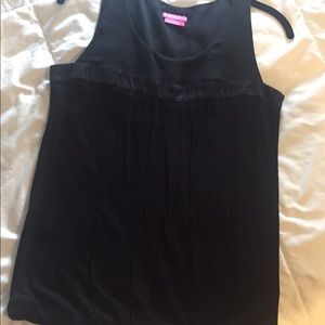 BCBG Black Sleeveless Top
